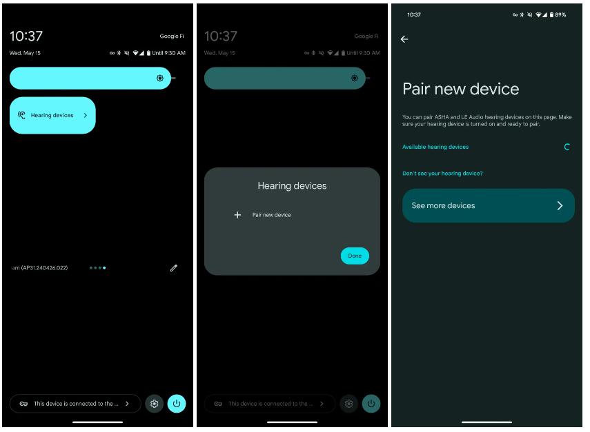 Hearing devices QS Tile