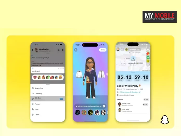 Snapchat Unveils Editable Chats, Emoji Reactions, and AI Enhancements