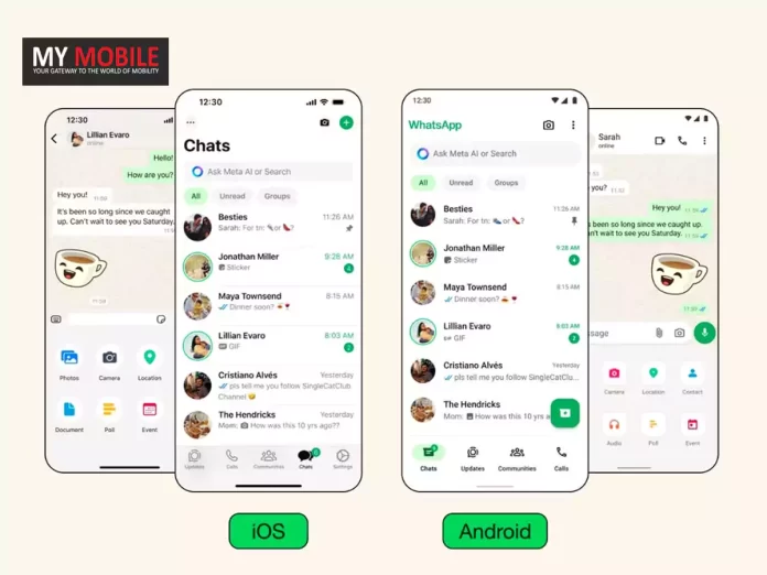 WhatsApp Unveils Sleek New Design Update for Enhanced User Experience