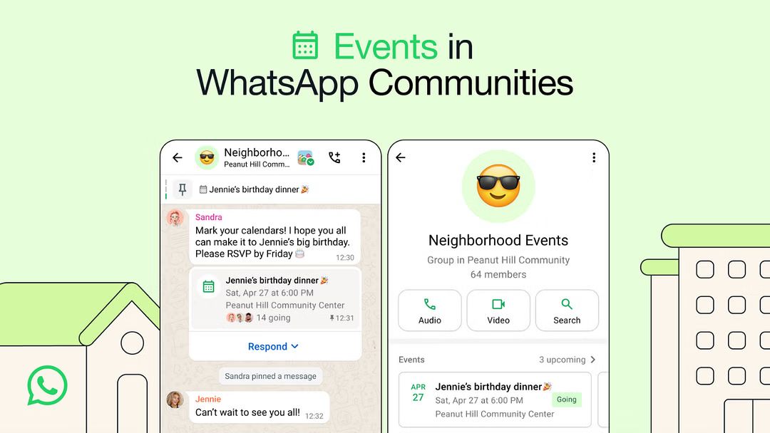 WhatsApp Events in Communities