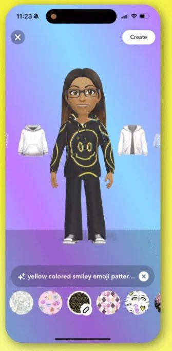 allowing users to describe their desired style changes for new outfit suggestions