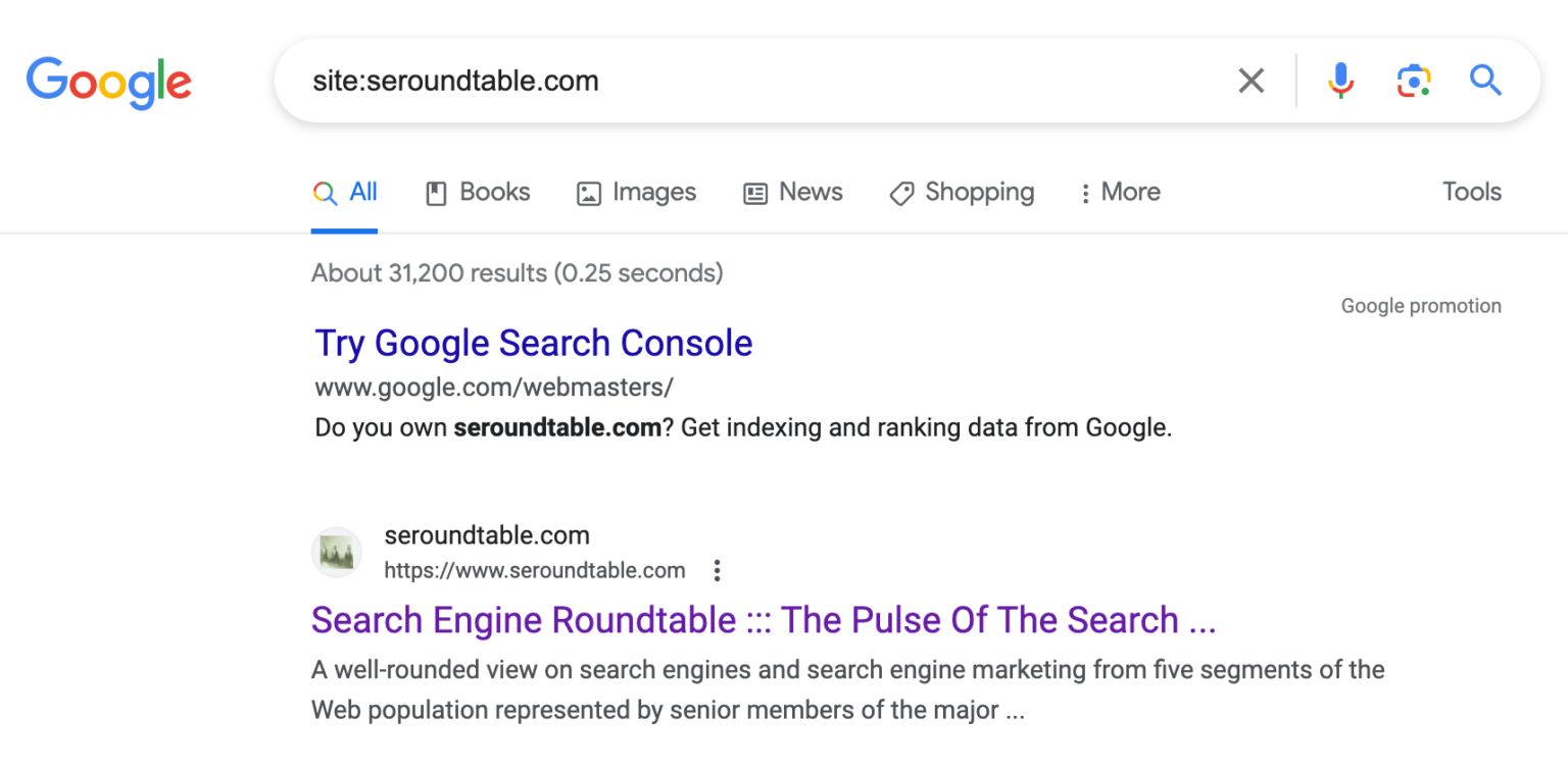 Google Search has removed the traditional display of the number of results for queries
