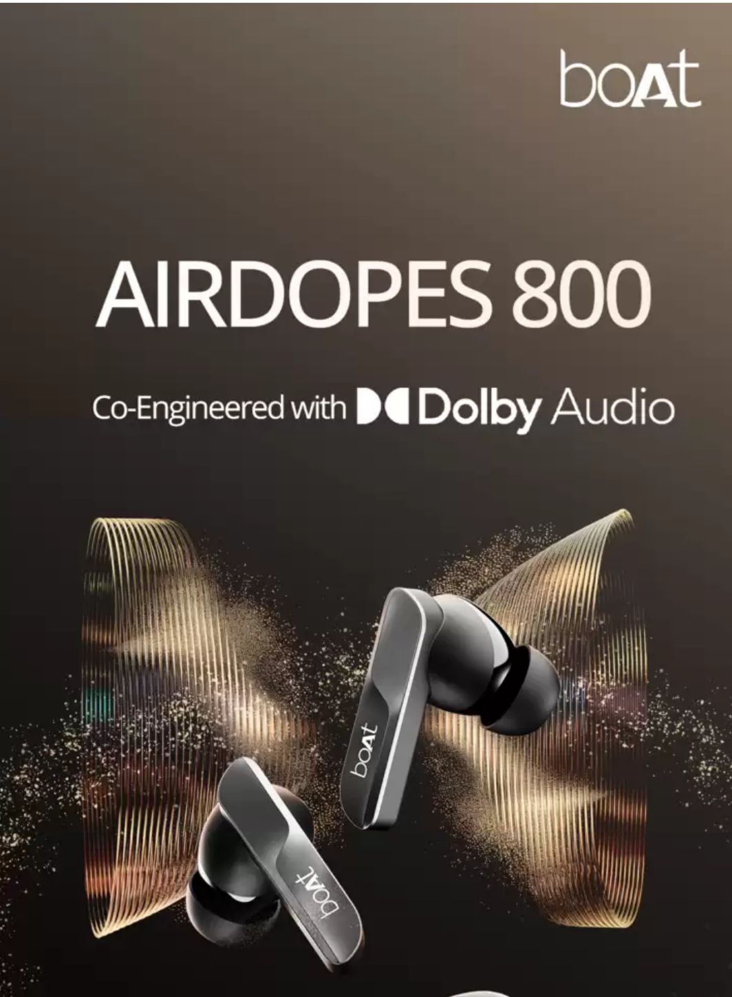 boAt has introduced the Airdopes 800