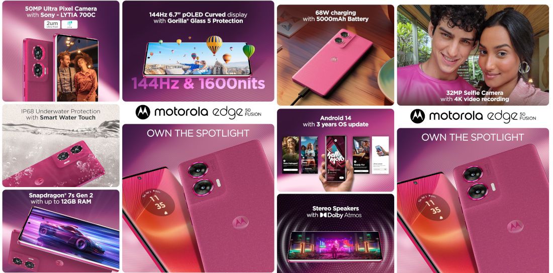 Samsung Galaxy F55 5G vs Moto Edge 50 Fusion: Performance and Software