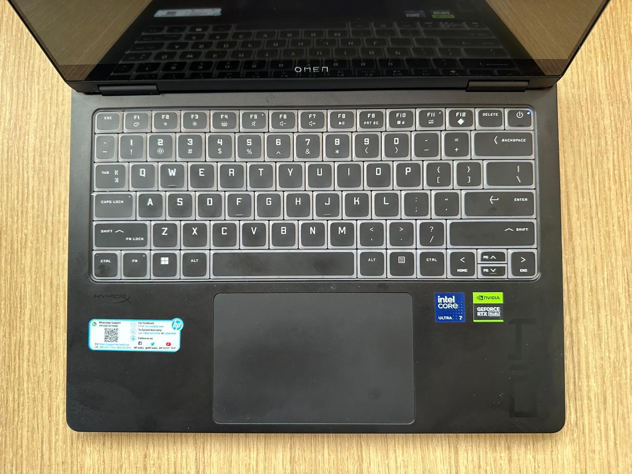 HP Omen Transcend 14: Battery Life