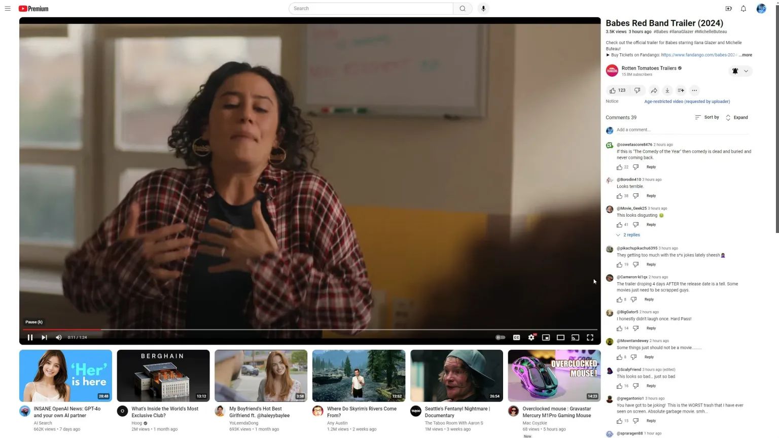 YouTube seems to be reverting to a controversial redesign of its site