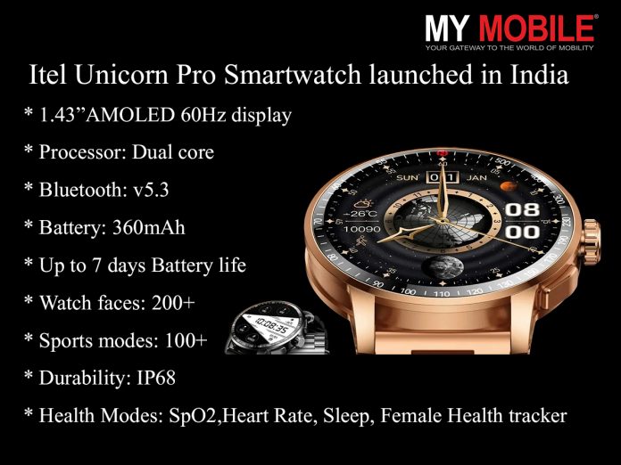 Itel Unicorn Pro Smartwatch