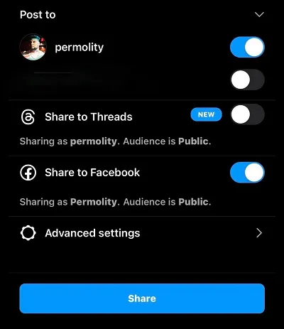 Meta Tests New Feature for Cross-Posting Between Instagram and Threads