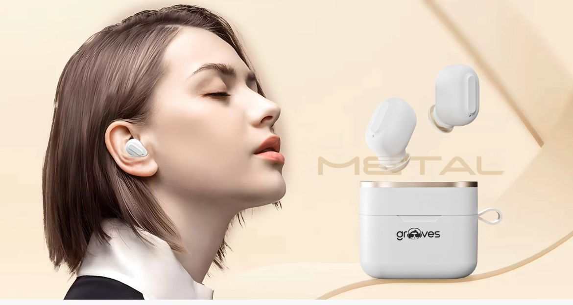 Grooves has expanded its TWS line-up by introducing the Metal gaming earbuds