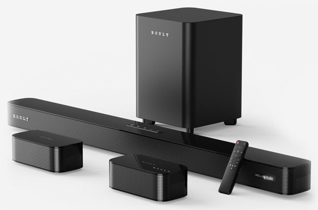 The Bassbox X250 is designed to improve the audio setup for watching movies, listening to music, or gaming.