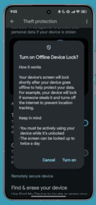 Google Expands Theft Detection Lock, Offline Device Lock & Remote Lock ...