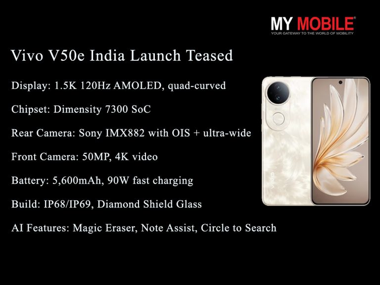Vivo V50e India Launch Teased – Key Specs and Features Revealed