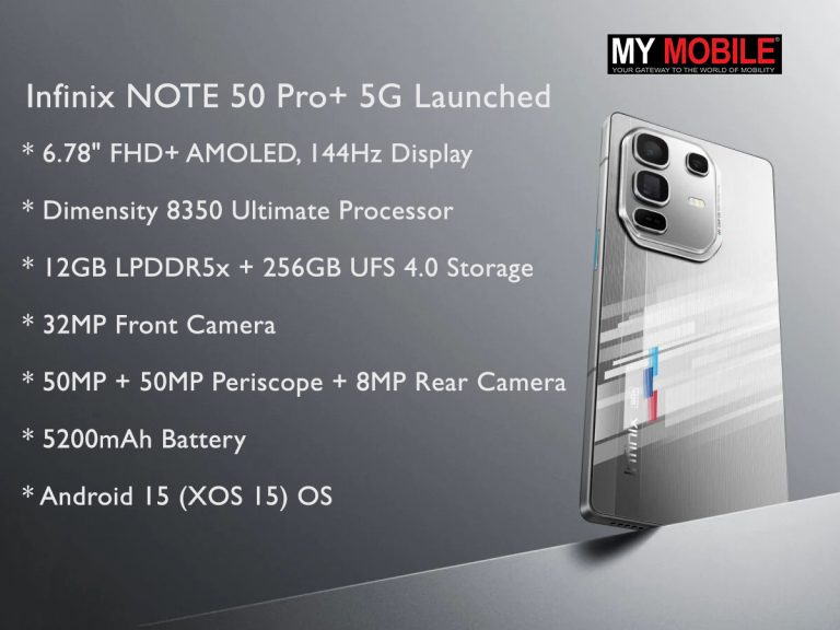 Infinix NOTE 50 Pro+ 5G Launched with 144Hz AMOLED Display, Periscope Camera, Dimensity 8350, 100W charging and Infinix AI∞