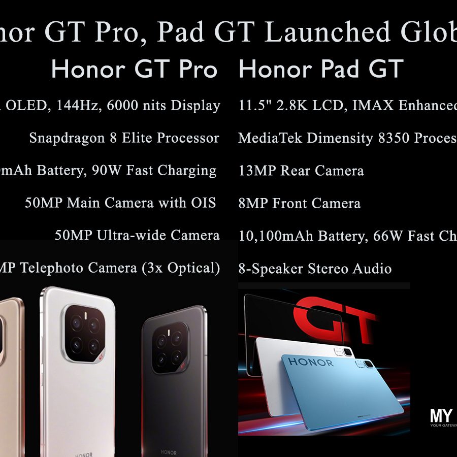Honor GT Pro with Snapdragon 8 Elite, 7200mAh Battery and Honor