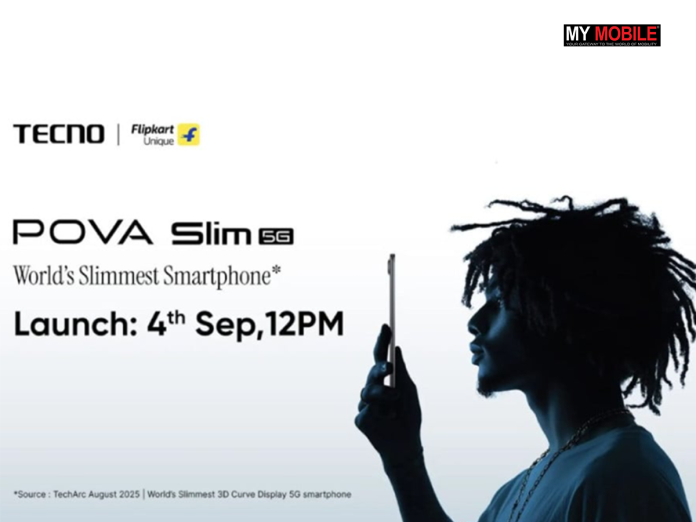 TECNO POVA Slim 5G India launch confirmed for September 4