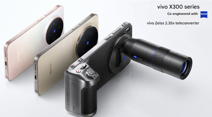 Vivo X300 & X300 Pro Support Zeiss 2.35x Teleconverter ~ My Mobile
