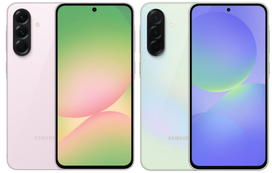 Samsung Galaxy A56 5G and Galaxy A36 5G new colours. (Image credit - Samsung)