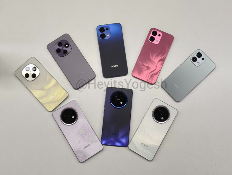 Caption - Upcoming OPPO F31 series in a single frame.