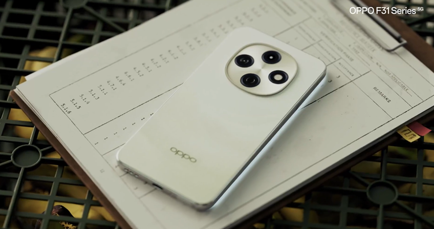  A glimpse of Oppo F31 Series 5G phone in a latest teaser video.