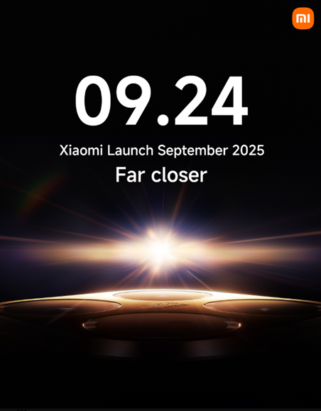 Xiaomi 15 T series launch announcement.