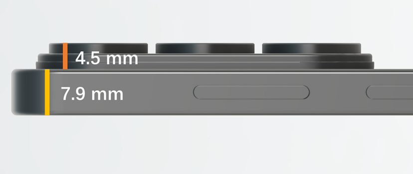  Samsung Galaxy S26 Ultra's camera bump reaches 4.5mm.