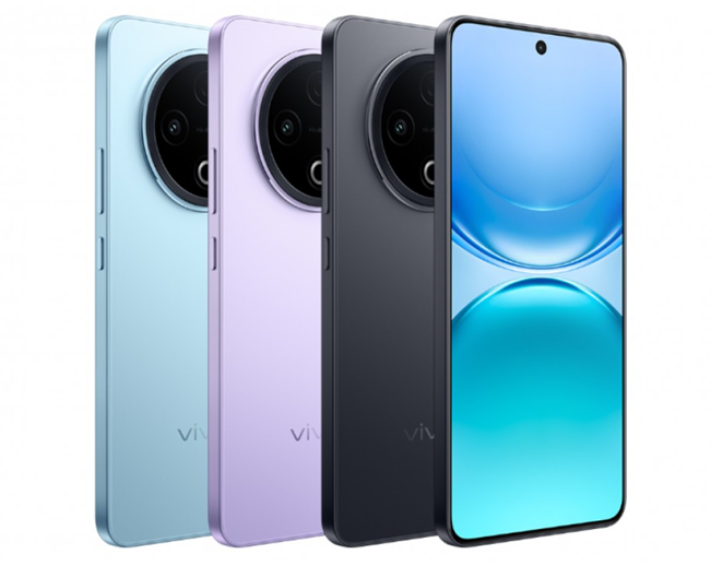 Vivo Y500 available in Glacier Blue, Dragon Crystal Purple, and Black colour options