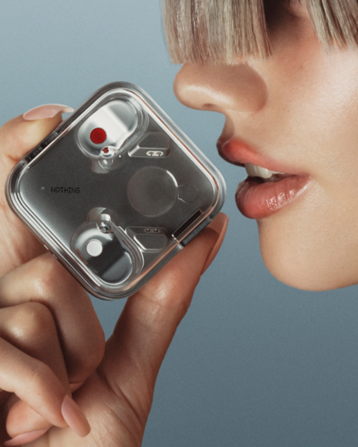 Caption - Nothing Ear (3) with Super Mic. 