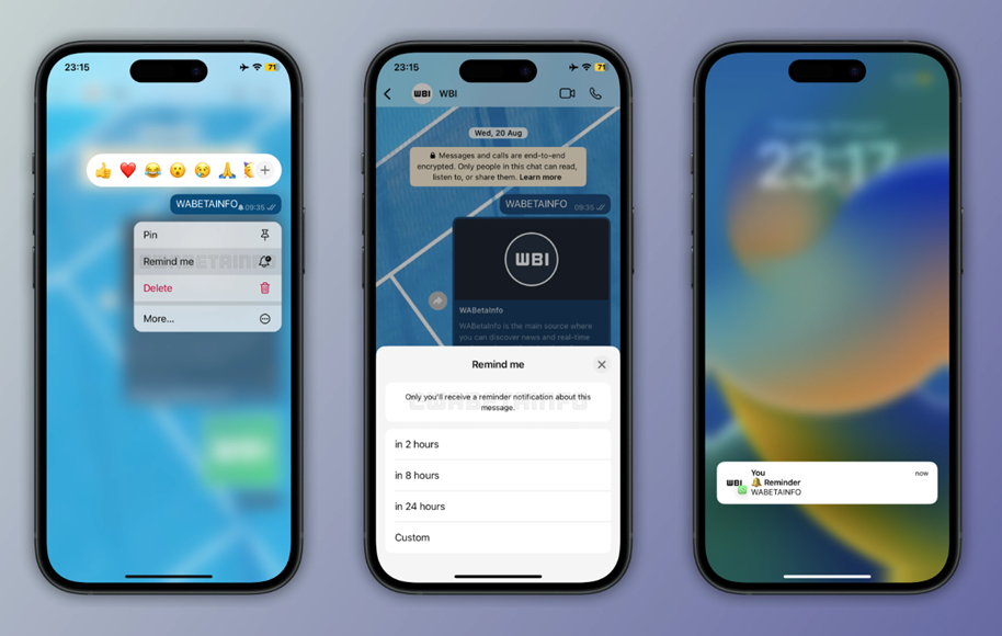 WhatsApp for iOS - Notification Reminders. 