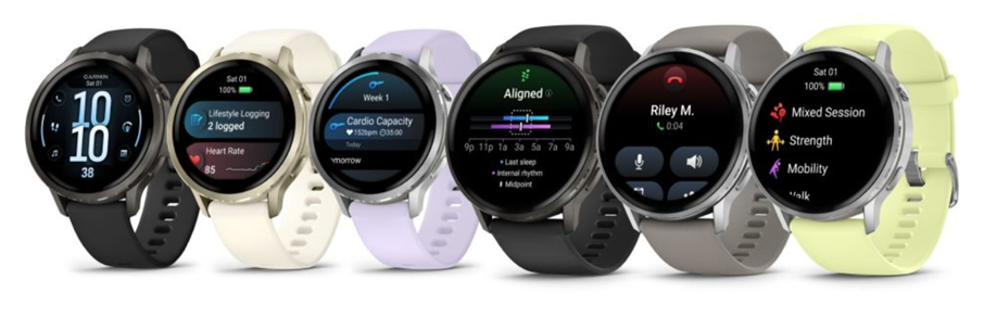 Caption - Garmin Venu 4.