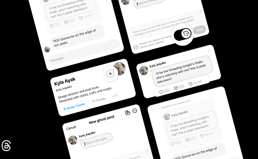 Threads Rolls Out Ghost Posts. (Image credit - Meta)