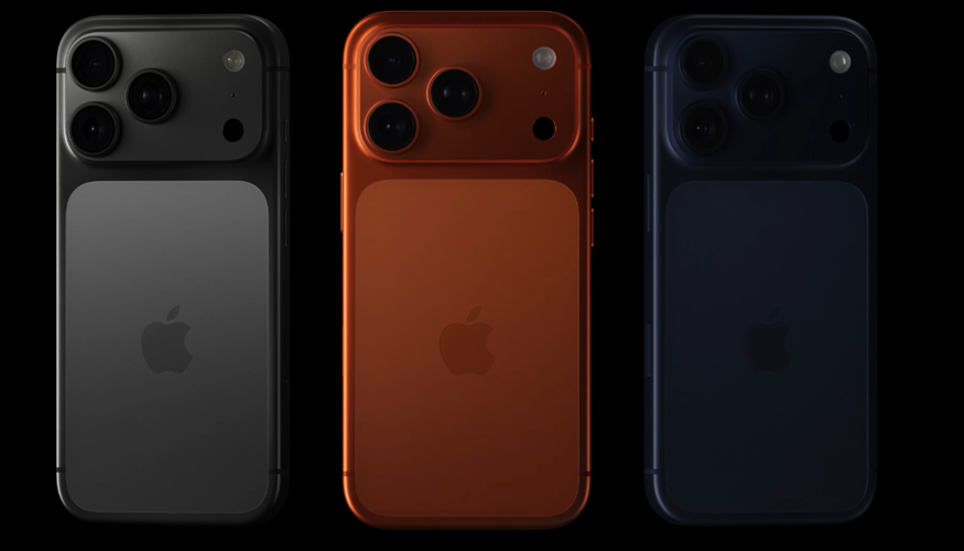  iPhone 17 Pro in the picture for reference. (Image credit - Apple)