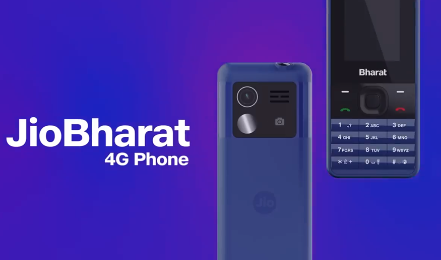 - The previously launched JioBharat phone in the picture. (Image credit - Reliance Jio)