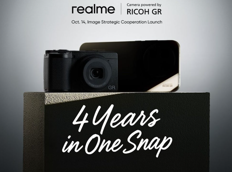 Realme and RICOH IMAGING announce partnership. (Image credit - Realme)