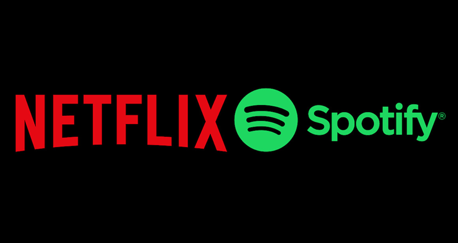 Netflix and Spotify are coming together to bring podcasts to wider audiences. (Image credit - Netflix/Spotify)