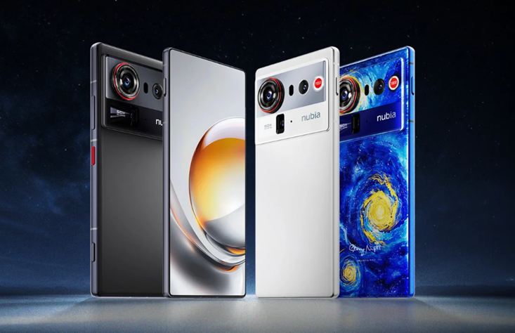 Nubia Z80 Ultra colours. (Image credit - Nubia)