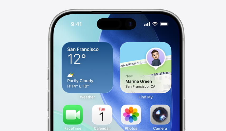 iOS 26 features include both visual and functional changes. (Image credit - Apple)