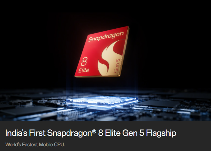  OnePlus 15 processor. (Image credit - OnePlus)