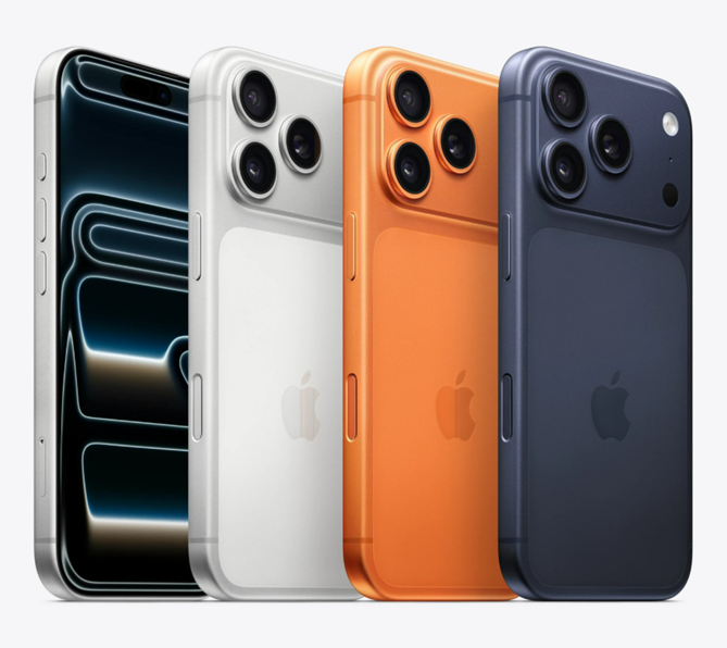  iPhone 17 Pro Max. (Image credit - Apple)
