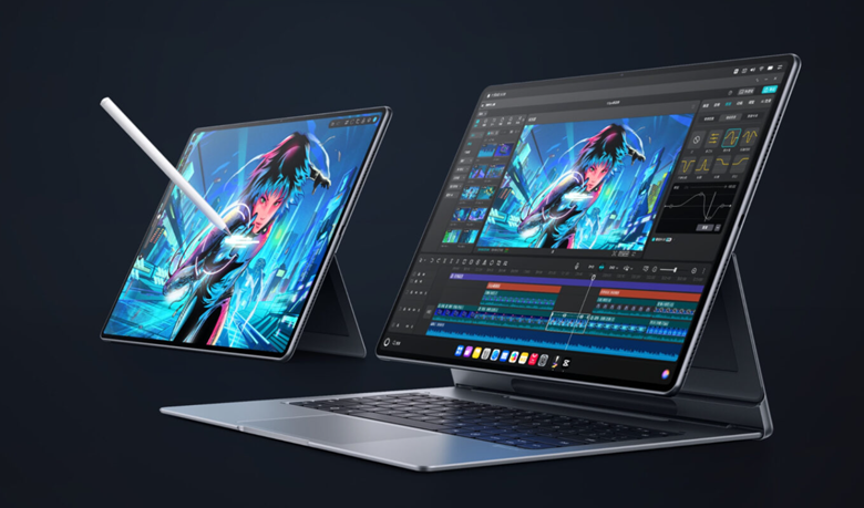  Huawei MatePad Edge 2-in-1 OLED Tablet supports M-Pencil Pro stylus. (Image credit - Huawei)
