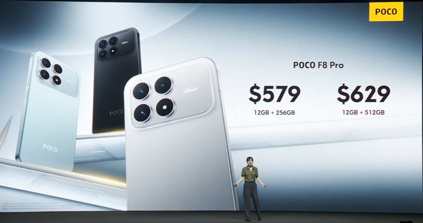  Poco F8 Pro. (Image credit - Poco)