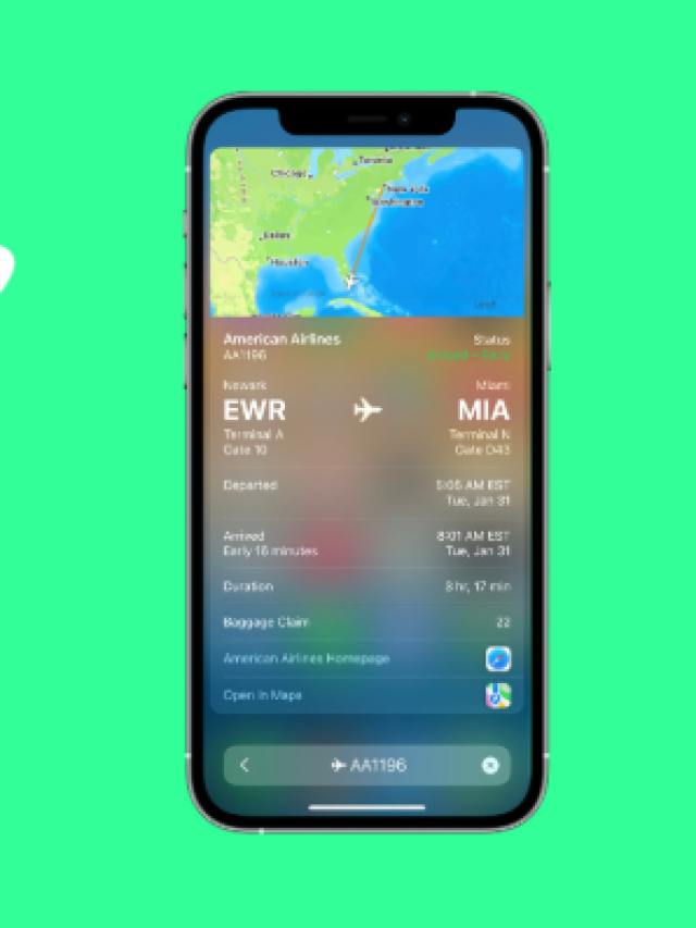 How to Track Flights on iPhone & Mac Without Third-Party Apps ~ My ...