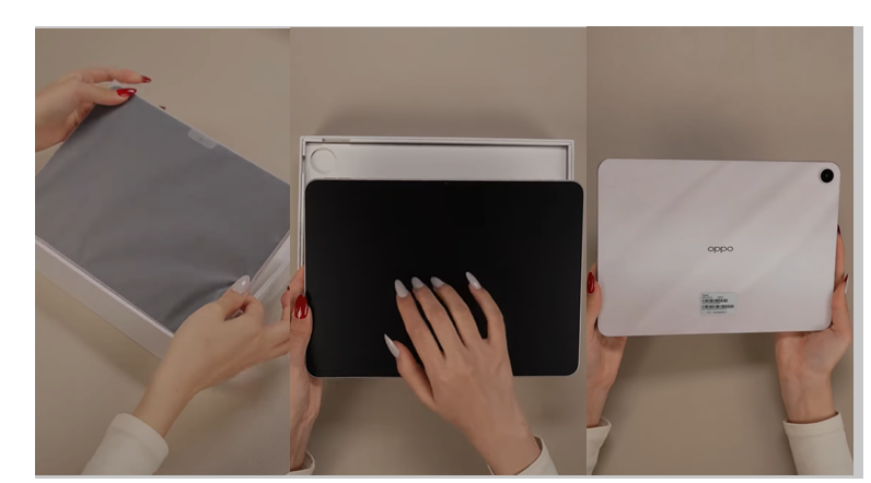  Oppo Pad Air 5 first unboxing video surfaces online. (credit - YouTube channel Geeks Digit)