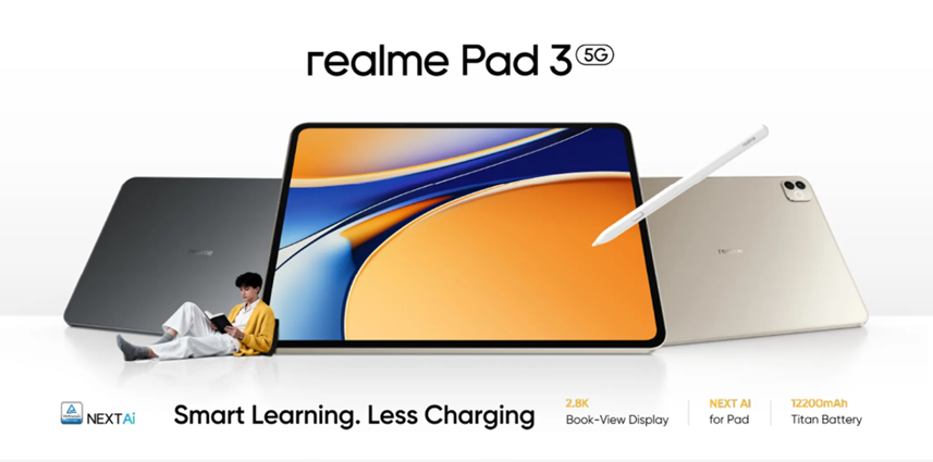 Realme Pad 3 5G. (Image credit - Realme)
