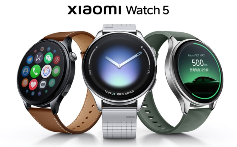 Xiaomi Watch 5 unveiled in China. (Image credit - Xiaomi)