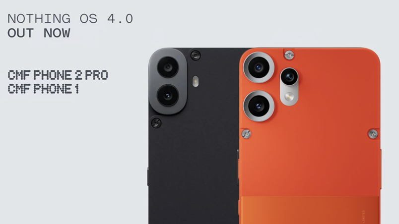 Nothing OS 4.0 update rollout begins. (Image credit - Nothing)