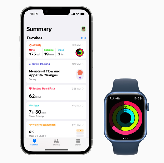  ChatGPT and Apple Health might get integrated, according to the latest report. (Image credit - Apple)