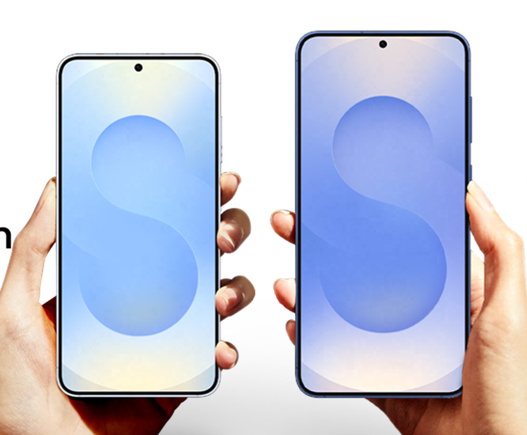  Galaxy S25+ and Galaxy S25 in the picture for reference. (Image credit - Samsung)