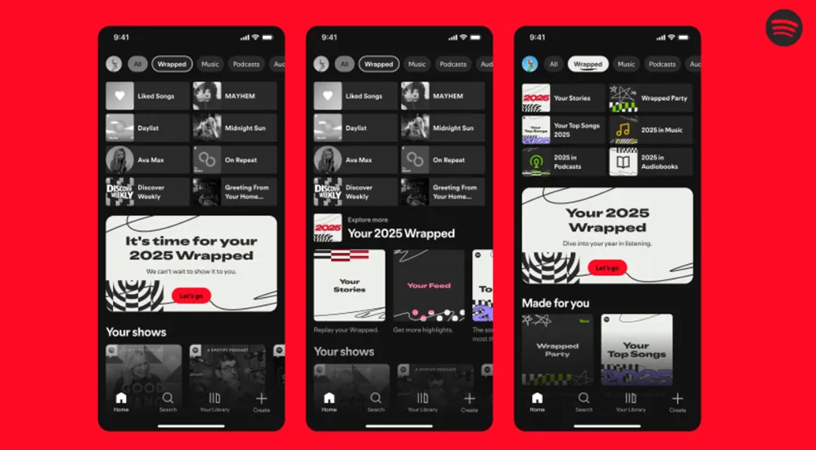  Spotify Wrapped 2025. (Image credit - Spotify)