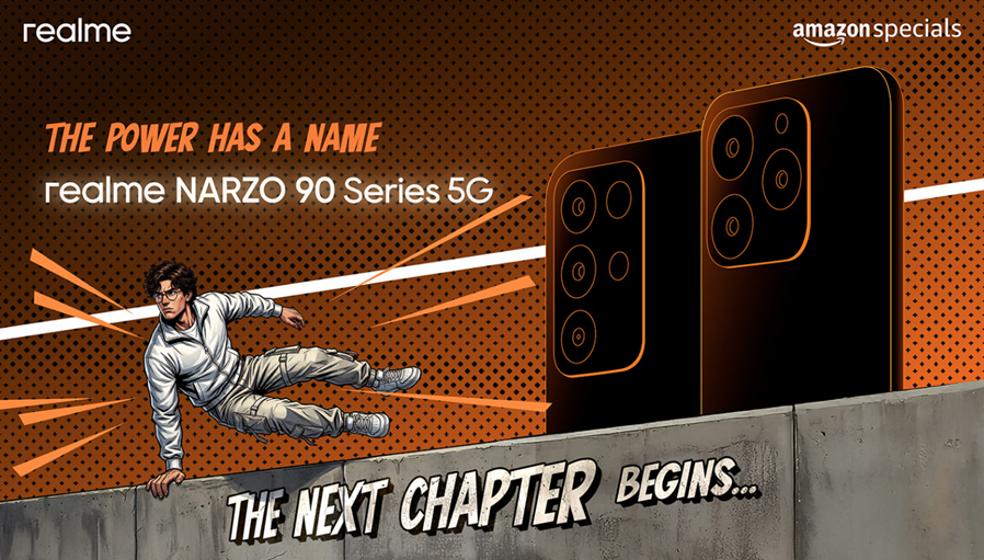  Realme Narzo 90 Series 5G teaser on Amazon India. (Image credit - Realme)