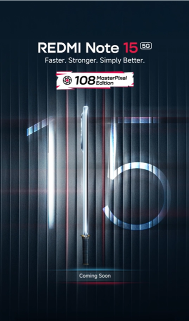  Redmi Note 15 5G glimpse in the recent official teaser. (Credit - Redmi India)